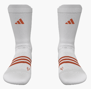 Unisex Socks - White